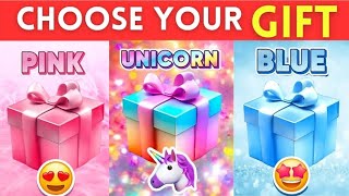 Choose your GIFT 🎁 ✨️ PINK💝 UNICORN🦄 BLUE💙