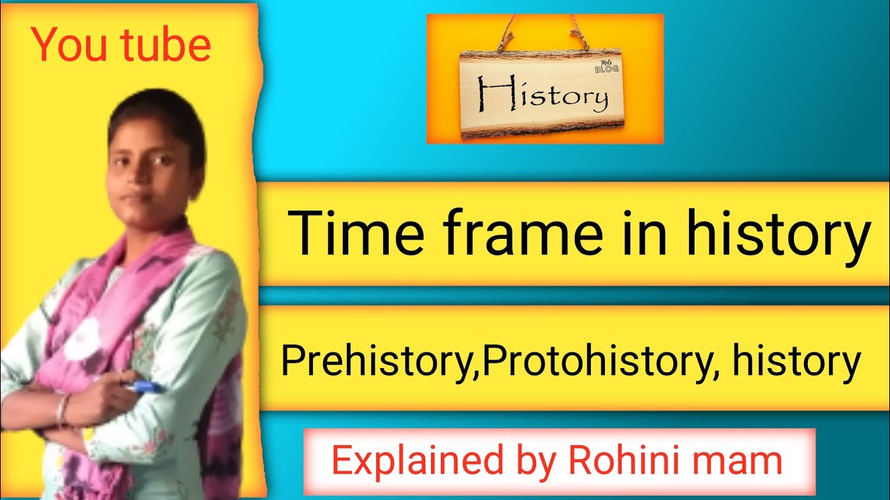 Time frame in history # इतिहास में समय सीमा # (prehistory, Protohistory,and history)