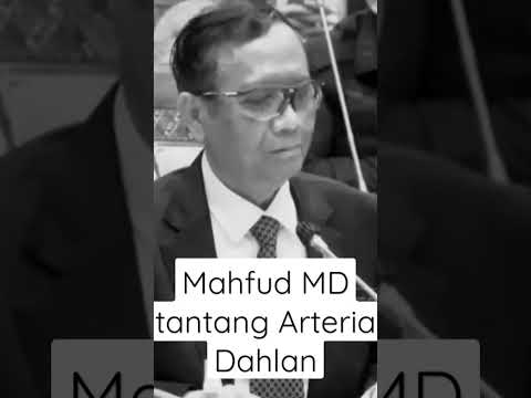 Mahfud MD tantang Arteria Dahlan?