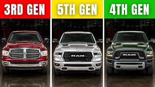 We Tested the 3rd Gen, 4th Gen & 5th Gen RAM 1500 After 200,000 Miles — A Clear Winner