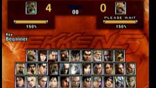 let's play tekken 5 with Ray and Steph: Round 2