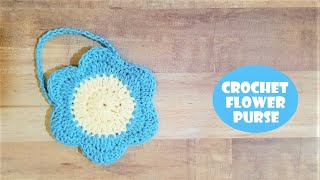 Crochet Flower Tote Bag Tutorial 🌸 