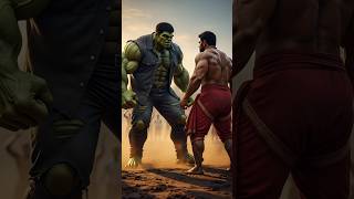 💪Hulk aur Lal pahalvan ka Mukabala#veo3 #aihulk #hulksmash#funny #Hulk shot#shortvideo