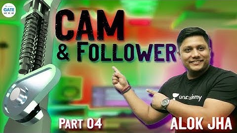 CAM & Follower -4 | THEORY OF MACHINE | By #Aloksir