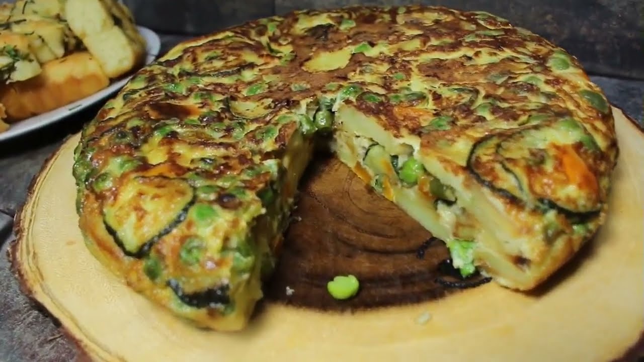 Spanische Tortilla Rezept I Tortilla de patates I Gemüse Tortilla