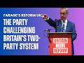 Farage’s Reform UK: The Party Challenging Britain’s Two-Party System