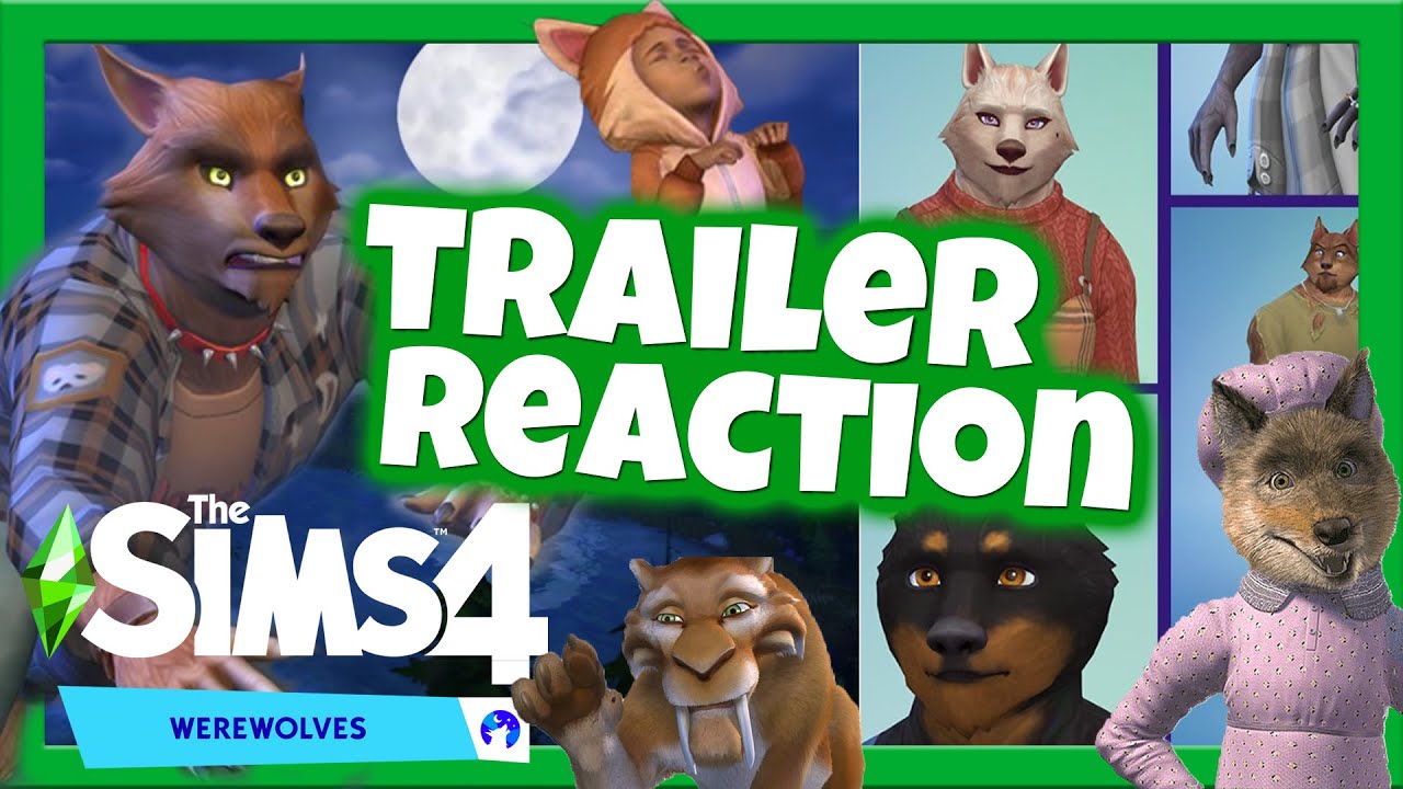 🐺WEREWOLVES TRAILER REACTION 🐺 | The Sims 4 Werewolves | Chani_ZA