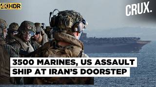 US Assault Ship, 3500 Marines Near Iran as Pentagon Readies for Land Ops, IRGC Locks New Target |4K