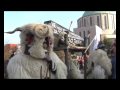 Busó festivities - Busós in the main square / Busók a Széchenyi téren