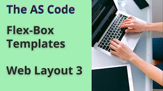 Flexbox Template - Web layout 3 ||  Flex 3