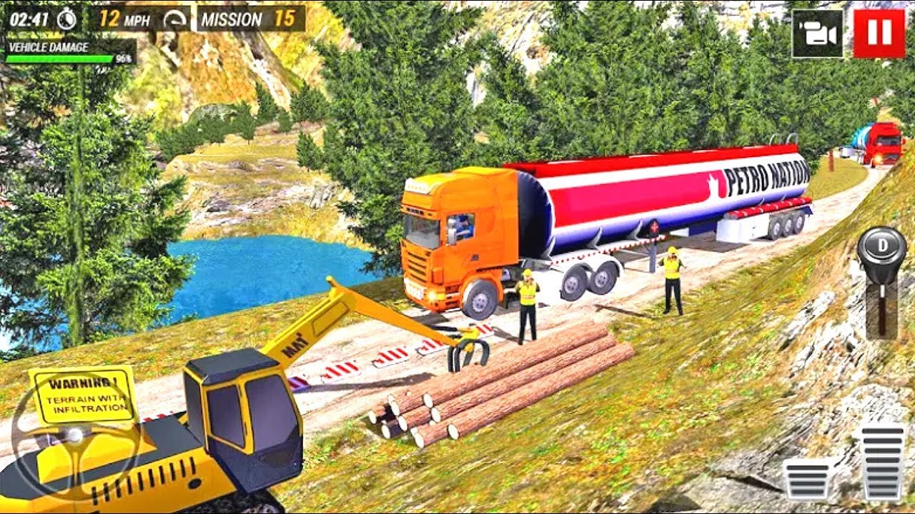 Oil Tanker Truck Games 2019 Android Games Truck Games Simulator 2019