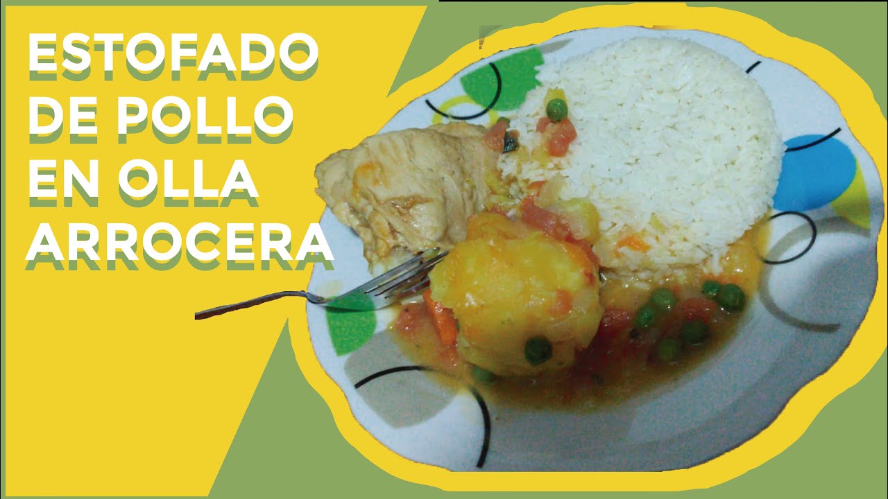 [DÍA12] - CÓMO HACER ESTOFADO DE POLLO EN OLLA ARROCERA CON REGUETÓN ANTIGUO DE FONDO