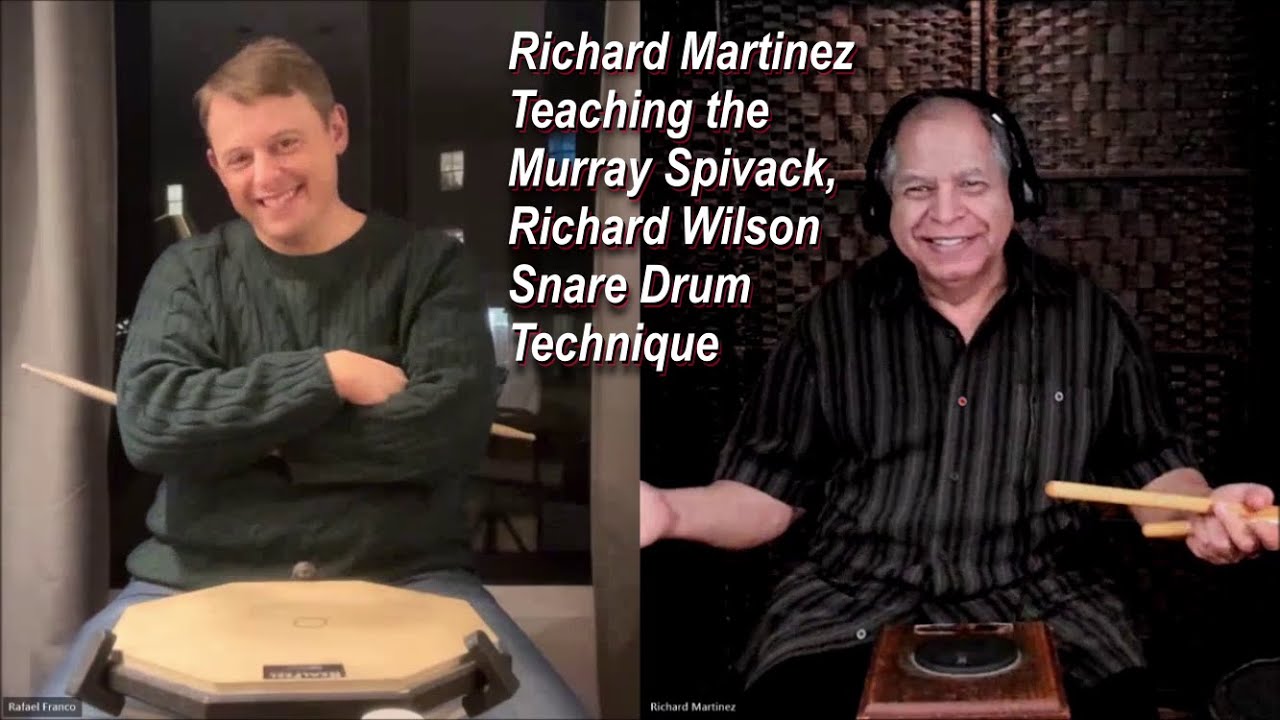 Richard Martinez with Raf Using Singles to teach the Murray Spivack, Richard Wilson Method.