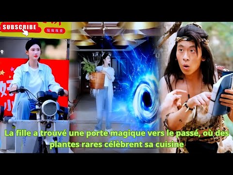 B750 La Fille A Trouvé Une Porte Magique Vers Le Passé Où Des Plantes Rares Célèbrent Sa Cuisine 