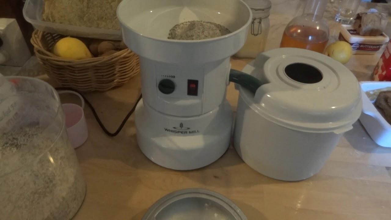 Hulled Buckwheat to flour with whisper mill