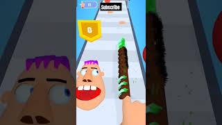 Finger Runner 3D Game - Finger in the Nose #9 #Shorts #Viral #Funny