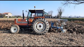 Fiat 880 Con Aratro Monovomere Girevole Balzani, Aratura 2022