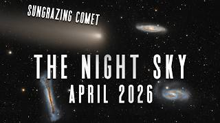 The Night Sky April 2026 Sungrazer Comet A1 Maps Lyrid Meteor Shower