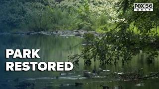 Darcy Park restoration in Scranton completed under DEP settlement after sediment release @fox56wolftvNEPA