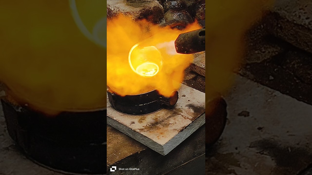 sand casting silver 🥈 jewellery# process