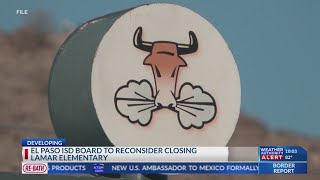 EPISD board to consider reversing decision to close school