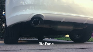 2013 Scion tC Muffler delete