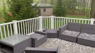 Heavy Hail Falls in Parts of Wisconsin and Minnesota