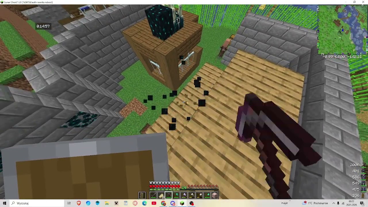 KTOŚ WŁAMAŁ SIĘ NAM NA SERVER... [Minecraft Survival]