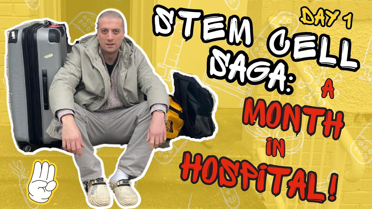 STEM CELL SAGA: TRANSPLANT DAY 1 | I can't leave this room for a MONTH! | Hospital Room Tour