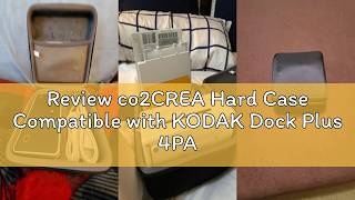 Review co2CREA Hard Case Compatible with KODAK Dock Plus 4PASS Instant Photo Printer 4x6, Photo Pape