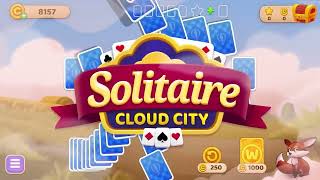 How to play Solitaire Tripeaks: Cloud City screenshot 1