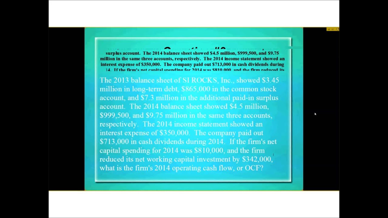 Principles of Financial Management-Solving ALOE Based Equations - YouTube