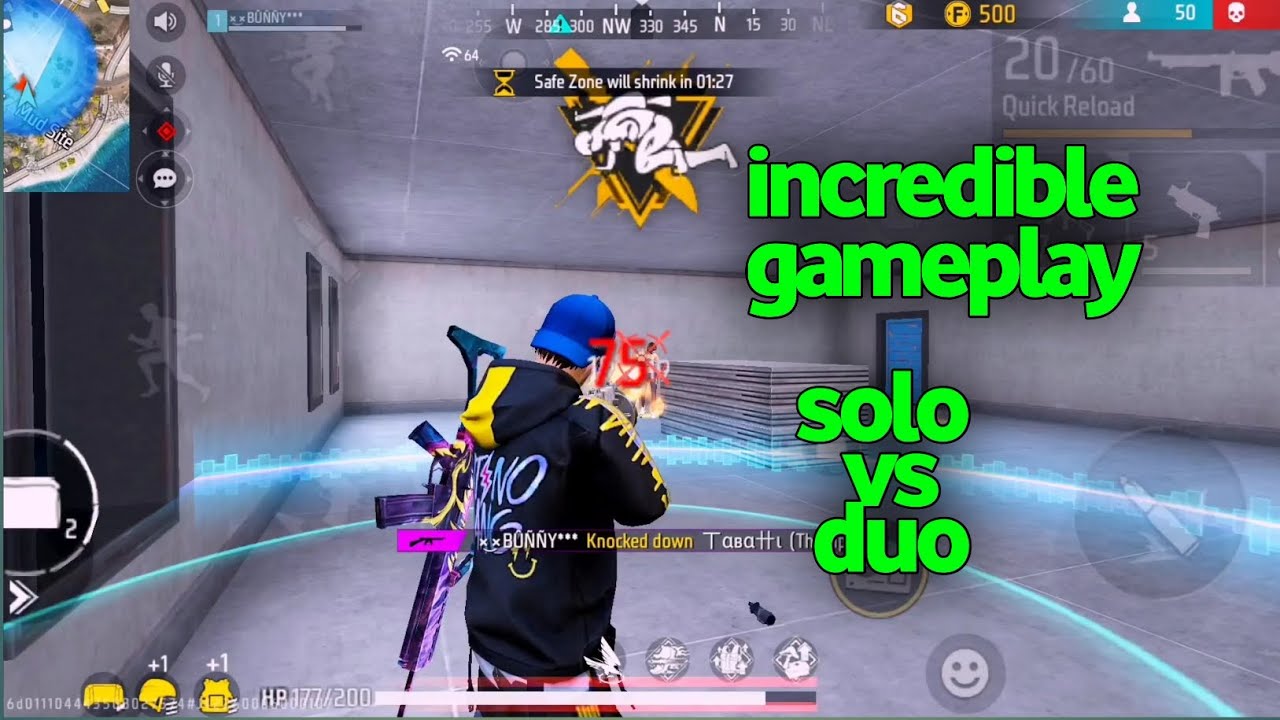 incredible solo vs duo 🔥|but I am noob 😂 #freefiremax #totalgaming # ...
