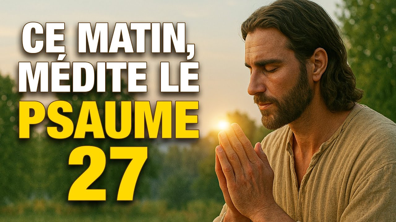 Le Psaume 27 ouvre les portes de ta journée : écoute-le au réveil