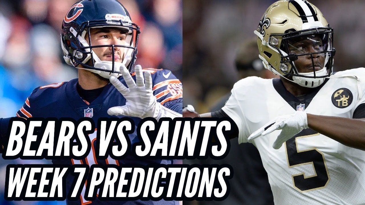 CHICAGO BEARS VS NEW ORLEANS SAINTS PREDICTIONS YouTube chicago-bears-vs-new-orleans-saints-predictions-youtube