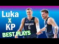 Luka Doncic & Kristaps Porzingis Connection - Duo Highlights