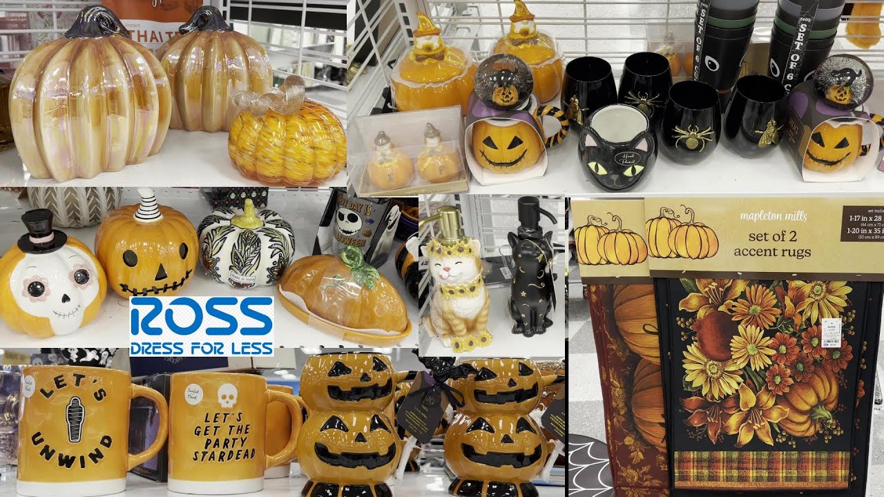 ROSS DRESS FOR LESS HALLOWEEN DECOR WITH ME AUGUSTROSS DRESS HALOWEEN DECOR HAUL