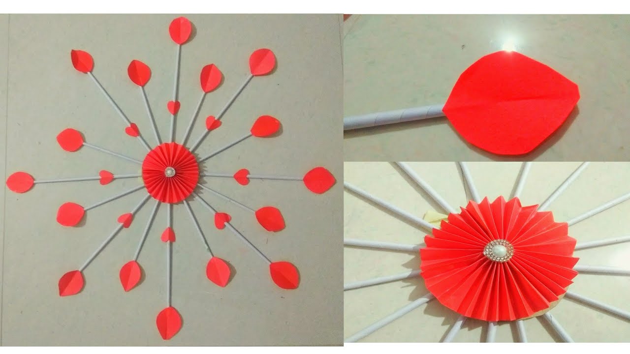 Paper craft || Wall Hanging Ideas || Easy Home decoration || Ziyana's ...