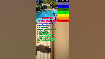 Thumbnail of Voni rates Austin by Post Malone #Austin #postmalone. #Rap #albumreview #music #musicreview #pop