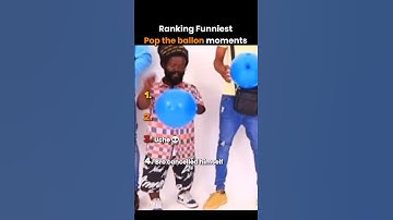 Funniest Pop balloon moments 😂 #ranking #funny