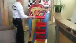 Plv Carton Modèle Merchandiser Avec Broches Et Étagères