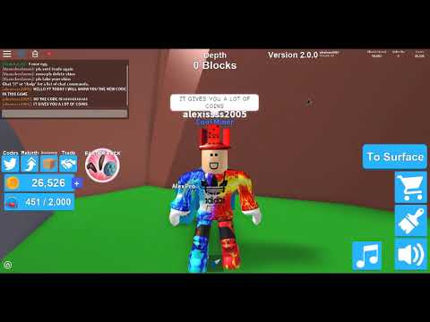 Roblox Mining Simulator Code For 1000 Coins April 2018 Youtube - roblox codes 2018 april