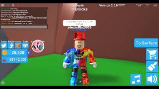 ROBLOX MINING SIMULATOR CODE FOR 1000 COINS (APRIL 2018)