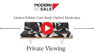 Mint Condition Modernica + Cleon Peterson Daybed at Huge Discount