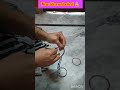 New idea unlocked 🔓/old bangles and safety pin turns into a clutcher holder ##reusebangles##diyidea