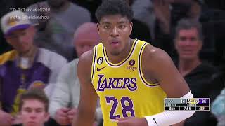 Rui Hachimura makes his 1st field goal as a Laker! Welcome to the LakeShow!