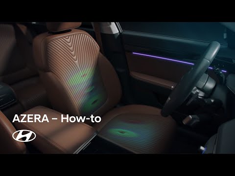 AZERA How-To | Comfortable Stretch & Rear Seat Reclining | Hyundai