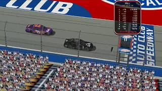 2018 Auto Club 400 - Last laps (NR2003) screenshot 5