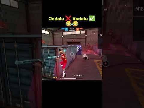 Jedalu ❌ Vadalu ✅ 😂😂 #freefire #shorts #viralvideo #ytshorts #agff #challenge #garenafreefire