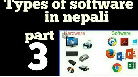 Types of software in nepali || part 3 || sab computer